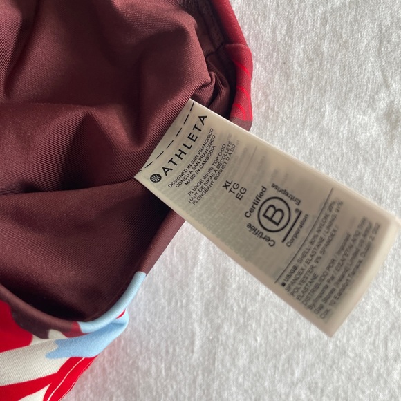 Athleta Plunge Bikini Top XL D/DD - Picture 4 of 5